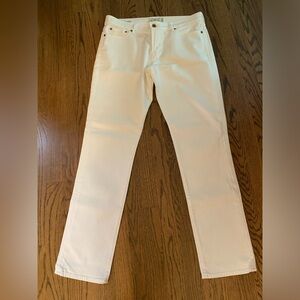 Lucky Brand Sweet and Straight White jeans size 10